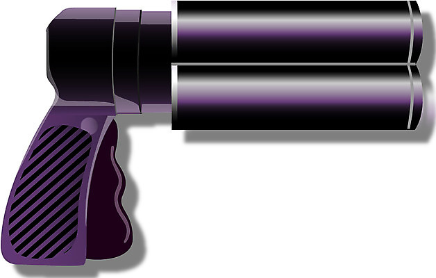 EPS 무기 일러스트 사람없음 총 오브젝트 전쟁 가스총 호신용품 국내일러스트 안전장비 파일형식 벡터