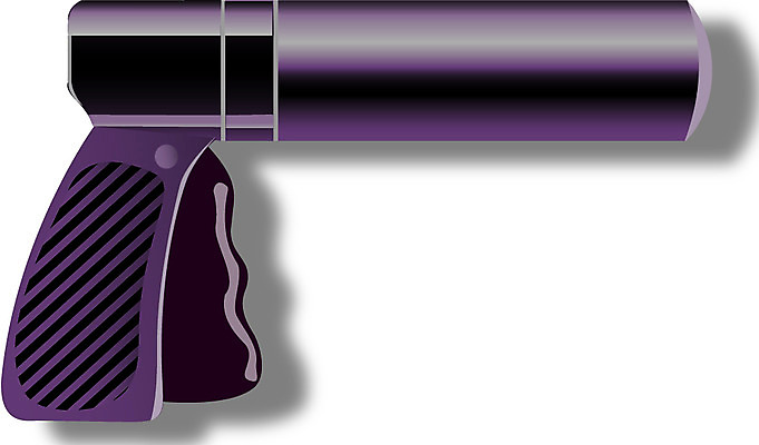 EPS 무기 일러스트 사람없음 총 오브젝트 전쟁 가스총 호신용품 국내일러스트 안전장비 파일형식 벡터