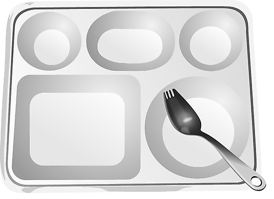 EPS 생활용품 포크 일러스트 군대 사람없음 식사 군인 오브젝트 식판 포크수저 국내일러스트 직업 식기 수저 국군 파일형식 벡터