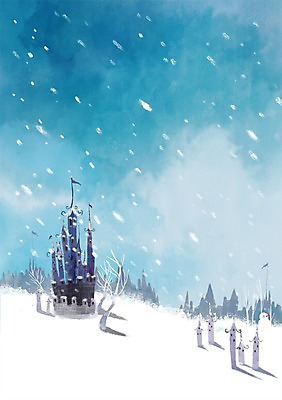 PSD 나무 식물 사계절 계절 백그라운드 겨울 일러스트 눈사람 풍경 사람없음 건물 추위 눈 성 눈내림 겨울배경 국내일러스트 자연요소 건축물 날씨 눈_날씨 파일형식