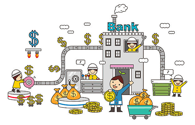 어린이 돈 일러스트 공장 상상 미소 웃음 사람 여러명 금융 경제 판타지 달러 동전 유치원생 꿈 화폐기호 돈자루 분석 은행 금고 과정 돈보따리 복잡 국내일러스트 AI파일 기호 다수 컨셉 공업 표정 재산 화폐 파일형식 벡터