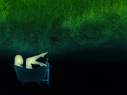 포토 JPG 해외이미지 나무 여자 실루엣 풍경 사람없음 야외 초록색 어둠 목욕 씻기 특별함 해외202004 해외포토 식물 컬러 컨셉 촬영기법 사람 청결 파일형식 이미지허브