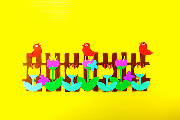 포토 JPG 해외이미지 꽃 종이 분홍색 조류 사람없음 장식 빨간색 흰색 심볼 수공예 핸드메이드 해외202004 해외포토 식물 동물 컬러 공예 파일형식 이미지허브