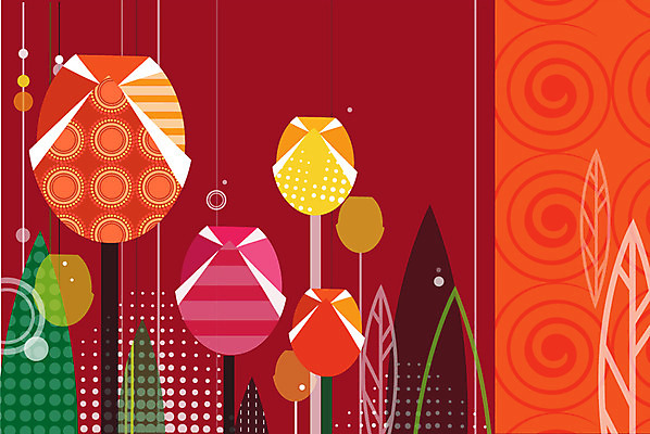 식물 문양 꽃 백그라운드 무늬 패턴 꽃백그라운드 일러스트 사람없음 튤립 국내일러스트 AI파일 파일형식 벡터