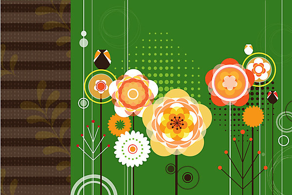 식물 문양 꽃 백그라운드 무늬 패턴 꽃백그라운드 일러스트 사람없음 꽃봉오리 봉오리 국내일러스트 AI파일 파일형식 벡터