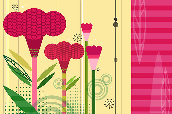 식물 문양 꽃 백그라운드 무늬 패턴 꽃백그라운드 일러스트 사람없음 꽃봉오리 봉오리 맨드라미 국내일러스트 AI파일 파일형식 벡터