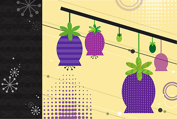 식물 문양 꽃 백그라운드 무늬 패턴 꽃백그라운드 일러스트 사람없음 꽃봉오리 봉오리 초롱꽃 국내일러스트 AI파일 파일형식 벡터