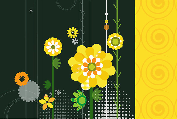 식물 문양 꽃 백그라운드 무늬 패턴 꽃백그라운드 일러스트 사람없음 국내일러스트 AI파일 파일형식 벡터