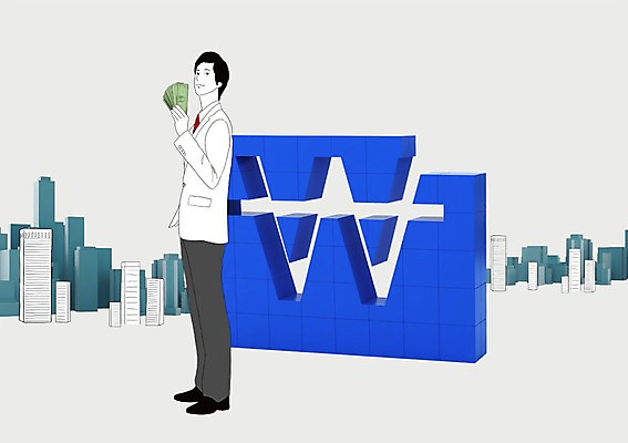 전신 PSD 편집 편집이미지 남자 지폐 돈 비즈니스 합성일러스트 한명 서기 미소 웃음 사람 빌딩 성인 건물 금융 경제 3D 직장인 비즈니스맨 원화 화폐기호 입체 남자만 남자한명만 성인남자만 성인만 편집3D 직업 1 건축물 기호 모션 표정 재산 화폐 디지털합성 파일형식