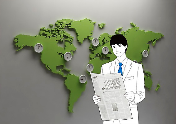 PSD 편집 편집이미지 남자 시계 세계지도 지도 비즈니스 합성일러스트 한명 서기 미소 웃음 사람 성인 3D 시간 직장인 비즈니스맨 신문 신문읽기 입체 남자만 남자한명만 성인남자만 성인만 편집3D 직업 1 모션 표정 간행물 세계 뉴스 읽기 디지털합성 파일형식