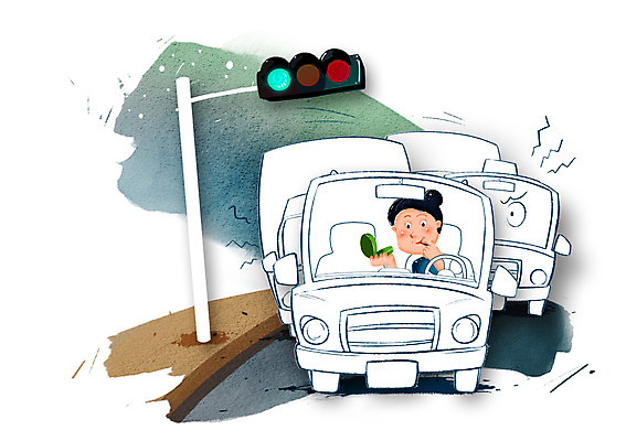 PSD 여자 교통수단 교통 일러스트 자동차 경고 한명 안전 사람 앉기 성인 화장 운전 운전사 보호 신호등 사회이슈 예방 신호 생활안전 안전수칙 교통안전 여자만 여자한명만 성인여자만 성인만 국내일러스트 직업 1 육상교통 컨셉 모션 뷰티 파일형식