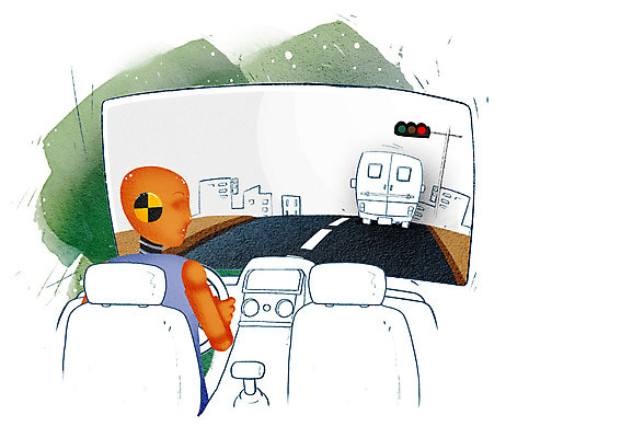 PSD 도로 길 교통 의자 일러스트 교통시설 자동차 경고 한명 안전 사람 앉기 성인 운전 트럭 운전사 보호 신호등 사회이슈 예방 신호 생활안전 안전수칙 교통안전 안전거리 성인만 국내일러스트 직업 1 육상교통 가구 컨셉 모션 시설 파일형식