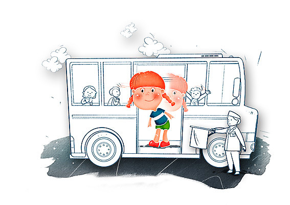 전신 PSD 여자 남자 어린이 교통수단 교통 일러스트 자동차 버스 경고 서기 안전 사람 소녀 소년 여러명 보호 사회이슈 예방 생활안전 안전수칙 교통안전 어린이만 국내일러스트 육상교통 다수 컨셉 모션 대중교통 파일형식