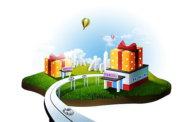 PSD 식물 구름 편집이미지 도로 길 교통수단 교통 자동차 하늘 선물 잔디 초원 사람없음 건물 선물상자 상자 상점 테마파크 기구 열기구 풀 기프트샵 선물가게 이미지편집 자연요소 건축물 육상교통 항공교통 교통시설 놀이 공간 파일형식