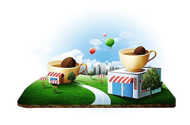 PSD 나무 식물 구름 편집이미지 도로 길 커피 음료 의자 탁자 하늘 잔 잔디 초원 사람없음 건물 컵 상점 카페 테마파크 원두 기구 열기구 파라솔 풀 커피잔 이미지편집 자연요소 식기 건축물 가구 항공교통 교통시설 놀이 공간 파일형식