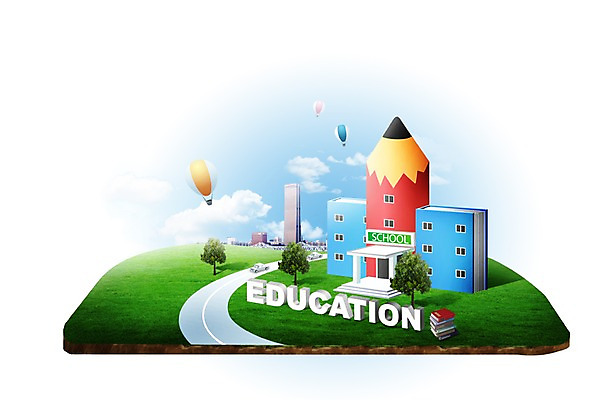 PSD 나무 식물 구름 편집이미지 교육 도로 길 학교 하늘 잔디 초원 사람없음 건물 책 필기구 연필 테마파크 기구 열기구 풀 에듀케이션 이미지편집 자연요소 건축물 항공교통 교통시설 놀이 문구용품 학용품 공간 파일형식