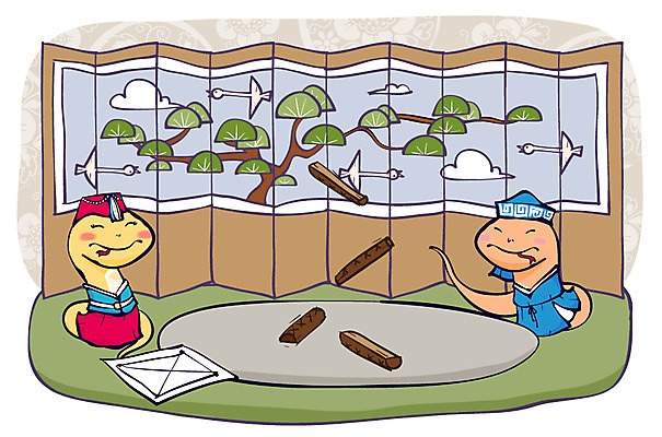 나무 식물 동물 구름 캐릭터 동물캐릭터 일러스트 파충류 조류 전통캐릭터 새해 사람없음 전통놀이 십이지신 뱀띠 뱀 윷 윷놀이 전통의상 한복 신년캐릭터 병풍 뱀캐릭터 계사년 2013년 일러캐릭터 AI파일 자연요소 한국전통 전통 놀이 연도 파일형식 벡터