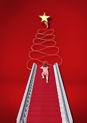 PSD 편집이미지 계절 기념일 남자 별 크리스마스 겨울 한명 서기 사람 이벤트 뒷모습 계단 한국인 아기 남자만 남자한명만 아기만 남자아기만 남자아기한명만 이미지편집 자연요소 1 뷰포인트 모션 동양인 파일형식