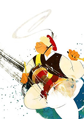 전신 PSD 한국문화 한국전통 남자 전통문화 악기 일러스트 타악기 한국 국악기 한명 서기 사람 성인 파이팅 희망 자신감 목표 풍물놀이 사물놀이 장구 열정 상모 상모돌리기 남자만 남자한명만 성인남자만 성인만 국내일러스트 1 동양문화 전통 감정 아시아 문화 음악 컨셉 모션 국악 전통놀이 전통공연 파일형식