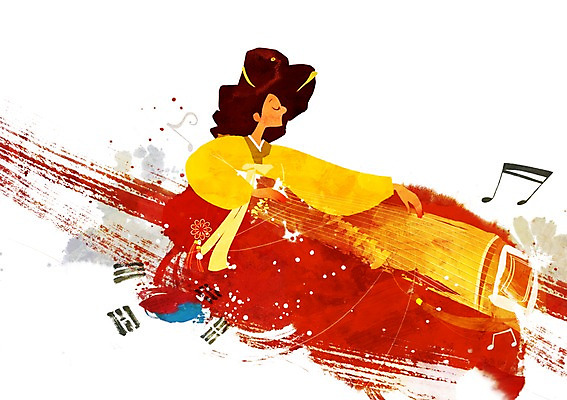 전신 PSD 한국문화 한국전통 여자 전통문화 악기 음악 음표 일러스트 현악기 한국 국악기 한명 사람 앉기 성인 파이팅 희망 자신감 국기 목표 태극기 전통의상 한복 열정 가야금 여자만 여자한명만 성인여자만 성인만 국내일러스트 1 동양문화 전통 기호 감정 아시아 문화 컨셉 모션 문화예술 국악 파일형식