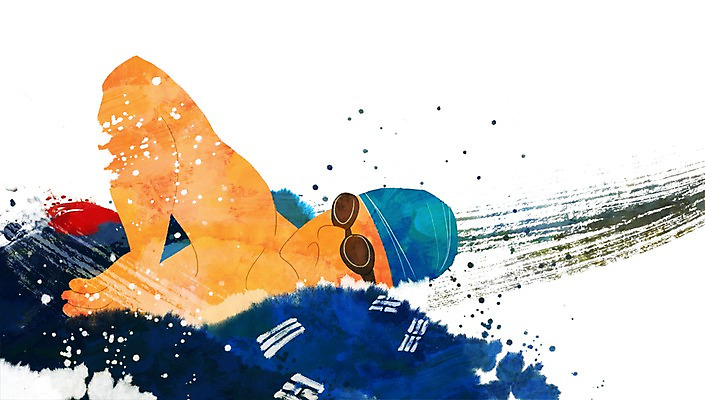 PSD 남자 스포츠 일러스트 운동선수 한국 한명 사람 상반신 성인 운동 파이팅 수영 희망 자신감 국기 목표 태극기 열정 수영선수 국가대표 남자만 남자한명만 성인남자만 성인만 국내일러스트 1 감정 아시아 컨셉 모션 건강 수상스포츠 파일형식