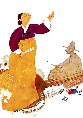 전신 PSD 한국문화 한국전통 여자 남자 전통문화 악기 일러스트 타악기 한국 국악기 사람 성인 두명 파이팅 희망 자신감 국기 목표 태극기 전통의상 한복 북 열정 판소리 성인만 국내일러스트 동양문화 전통 감정 아시아 문화 음악 컨셉 모션 국악 전통공연 파일형식