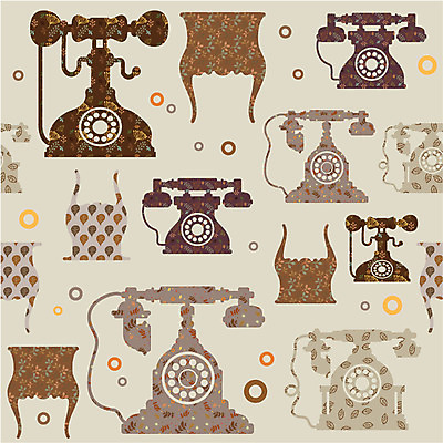 모양 문양 디자인 백그라운드 무늬 패턴 일러스트 벽지 사람없음 통신기기 패턴백그라운드 전화기 통화 국내일러스트 AI파일 통신 모션 기계 파일형식 벡터