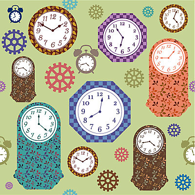 모양 문양 디자인 시계 백그라운드 무늬 패턴 일러스트 벽지 사람없음 패턴백그라운드 시간 벽시계 국내일러스트 AI파일 파일형식 벡터
