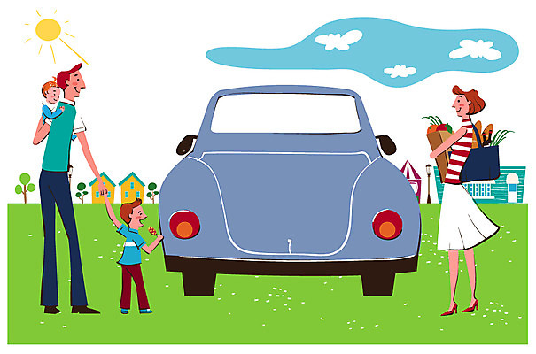 전신 나무 식물 라이프스타일 여자 남자 아들 어린이 교통수단 교통 일러스트 가족 자동차 엄마 주택 서기 미소 웃음 사람 소년 여러명 성인 라이프 장보기 부모 태양 화목 육아 자녀 아기 도움 아빠 장바구니 육아라이프 국내일러스트 AI파일 자연요소 육상교통 다수 컨셉 관계 모션 표정 건물 생활 쇼핑 바구니 파일형식 벡터