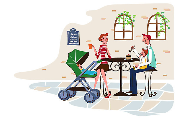 전신 식물 라이프스타일 여자 남자 아들 어린이 교통수단 잎 의자 일러스트 창문 가족 탁자 엄마 미소 웃음 사람 앉기 소년 여러명 성인 라이프 부모 케이크 화목 카페 아기용품 육아 자녀 아기 도움 아빠 유모차 육아라이프 국내일러스트 AI파일 가구 다수 교통 컨셉 관계 모션 디저트 표정 생활 상점 오브젝트 파일형식 벡터