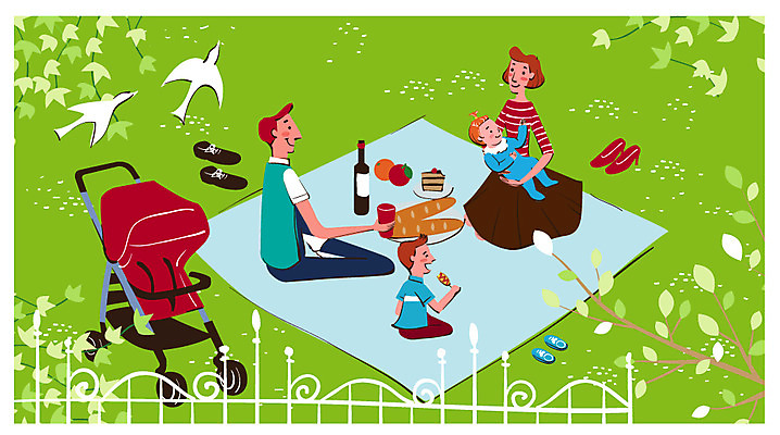 전신 식물 동물 라이프스타일 여자 남자 아들 어린이 음식 빵 신발 잎 일러스트 가족 조류 엄마 미소 웃음 사람 앉기 소년 여러명 성인 라이프 부모 소풍 화목 육아 자녀 아기 도움 아빠 돗자리 유모차 육아라이프 국내일러스트 AI파일 다수 컨셉 관계 모션 표정 생활 야외활동 아기용품 파일형식 벡터