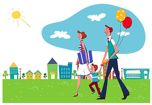 전신 나무 식물 라이프스타일 여자 남자 아들 어린이 일러스트 가족 엄마 서기 미소 웃음 사람 빌딩 소년 성인 건물 라이프 세명 부모 태양 소풍 화목 육아 자녀 도움 아빠 풍선 육아라이프 국내일러스트 AI파일 자연요소 건축물 컨셉 관계 모션 표정 생활 야외활동 파일형식 벡터