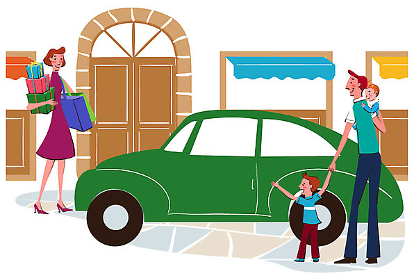 전신 라이프스타일 여자 남자 아들 어린이 교통수단 교통 일러스트 가족 자동차 엄마 출입구 선물 서기 미소 웃음 사람 소년 여러명 성인 라이프 선물상자 쇼핑 부모 문 화목 육아 자녀 아기 도움 아빠 육아라이프 육아대디 국내일러스트 AI파일 육상교통 다수 컨셉 관계 모션 표정 생활 상자 파일형식 벡터