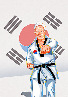 PSD 직업 캐릭터 라이프스타일 할아버지 노년 남자 스포츠 일러스트 도복 한명 서기 미소 웃음 사람 성인 라이프 실버라이프 운동 실버 국기 태극기 태권도 태권도복 열정 일자리 실버취업 사범 남자만 남자한명만 성인남자만 성인한명만 성인남자한명만 노인만 성인만 노인남자만 노인남자한명만 일러캐릭터 1 옷 감정 비즈니스 모션 표정 건강 생활 격투기 구직 파일형식