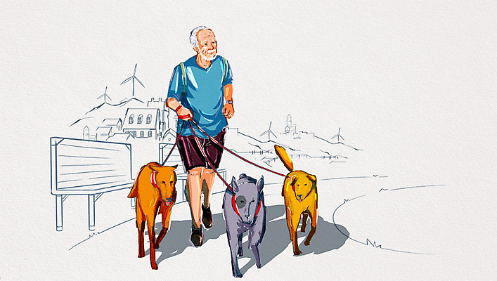 전신 PSD 동물 직업 캐릭터 라이프스타일 할아버지 노년 남자 반려견 일러스트 포유류 세마리 한명 서기 미소 웃음 사람 성인 라이프 실버라이프 반려동물 달리기 산책 실버 개 강아지 열정 일자리 실버취업 남자만 남자한명만 성인남자만 성인한명만 성인남자한명만 노인만 성인만 노인남자만 노인남자한명만 일러캐릭터 1 감정 비즈니스 모션 휴식 표정 3 생활 구직 파일형식