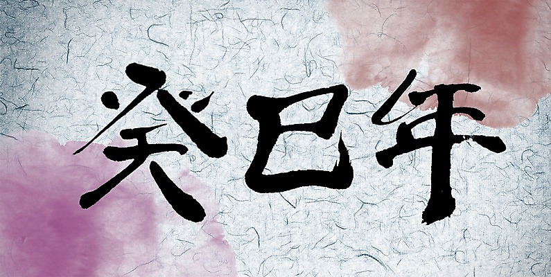 PSD 편집이미지 문자 캘리배경 백그라운드 캘리편집 캘리그라피 새해 타이포그라피 글자캘리그라피 사람없음 한자 계사년 2013년 이미지편집 연도 파일형식