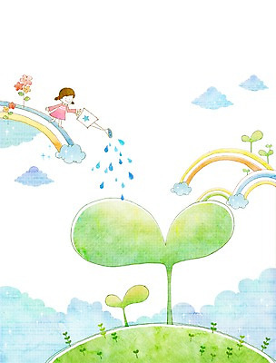 전신 PSD 식물 구름 여자 꽃 어린이 무지개 잎 일러스트 상상 주전자 상상일러스트 한명 서기 미소 웃음 사람 소녀 판타지 새싹 희망 물뿌리개 물주기 어린이상상 소통 여자만 여자한명만 어린이만 소녀만 소녀한명만 동심 국내일러스트 자연요소 1 감정 컨셉 모션 주방용품 표정 파일형식