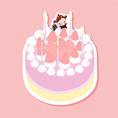 동물 배너 여자 어린이 음식 빵 백그라운드 말풍선 과일 일러스트 초 촛불 딸기 디저트 안내 프레임 틀 한명 미소 웃음 사람 소녀 케이크 고양이 메모지 생일파티 생일 생일케이크 알림 딸기케이크 여자만 여자한명만 어린이만 소녀만 소녀한명만 국내일러스트 AI파일 1 기념일 포유류 표정 반려동물 사무용품 파일형식 벡터