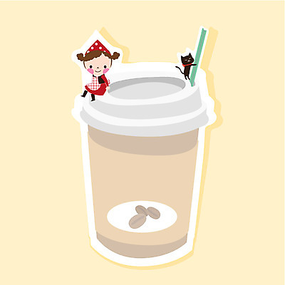동물 배너 여자 커피 음료 어린이 음식 백그라운드 말풍선 일러스트 잔 안내 프레임 빨대 틀 한명 미소 웃음 사람 소녀 컵 고양이 메모지 커피잔 종이컵 알림 테이크아웃 여자만 여자한명만 어린이만 소녀만 소녀한명만 국내일러스트 AI파일 1 식기 포유류 표정 반려동물 사무용품 일회용 파일형식 벡터