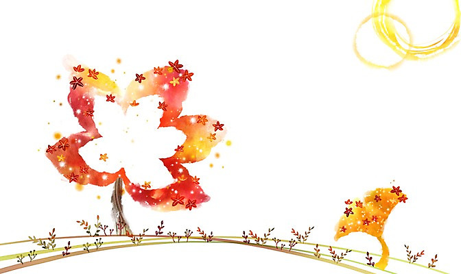 PSD 나무 식물 배너 계절 액자 백그라운드 단풍 낙엽 잎 일러스트 단풍나무 나뭇잎 안내 프레임 액자틀 틀 사람없음 가을 알림 가을배경 국내일러스트 파일형식 가을_계절