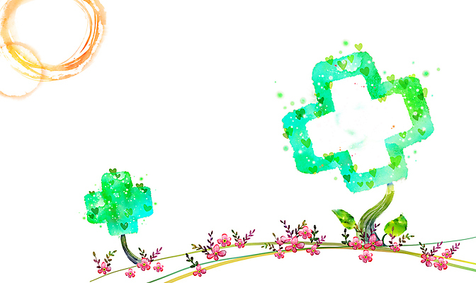 PSD 나무 식물 배너 꽃 액자 백그라운드 잎 일러스트 안내 프레임 액자틀 병원 틀 사람없음 알림 헌혈 십자 국내일러스트 캠페인 의학 봉사 파일형식