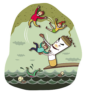 여자 남자 캠페인 일러스트 흡연 담배 건강 사람 여러명 성인 물 건강관리 금지 위험 다이빙 금연 기호식품 다이빙대 저글링 성인만 국내일러스트 AI파일 자연요소 음식 다수 컨셉 관리 수영 사회이슈 수중스포츠 파일형식 벡터