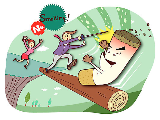 나무 식물 여자 남자 캠페인 일러스트 흡연 담배 건강 사람 성인 두명 건강관리 금지 칼 위험 금연 기호식품 외나무다리 가교 성인만 국내일러스트 AI파일 건축물 음식 컨셉 관리 사회이슈 파일형식 벡터