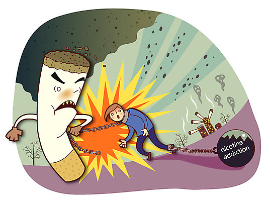 나무 식물 남자 캠페인 일러스트 흡연 담배 건강 한명 사람 빌딩 성인 건물 건강관리 금지 위험 쇠사슬 금연 기호식품 남자만 남자한명만 성인남자만 성인만 국내일러스트 AI파일 1 건축물 음식 컨셉 관리 사회이슈 파일형식 벡터