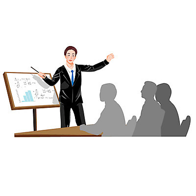 학생 여자 교육 남자 대학생 백그라운드 일러스트 한명 서기 미소 웃음 사람 성인 발표 프레젠테이션 성인만 국내일러스트 AI파일 1 모션 표정 파일형식 벡터