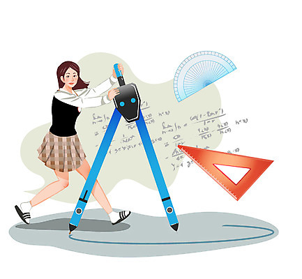 전신 학생 여학생 여자 교육 교복 백그라운드 일러스트 청소년 고등학생 수업 문구용품 한명 서기 미소 웃음 사람 스쿨라이프 수학 삼각자 컴파스 수학교육 각도기 여자만 여자한명만 십대만 십대여자만 십대여자한명만 국내일러스트 AI파일 1 라이프스타일 옷 교과목 학교 모션 표정 자 오브젝트 파일형식 벡터