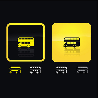 아이콘 문자 기호 교통수단 상징 교통 버튼 버스 대중교통 사람없음 그래픽 픽토그램 심볼 픽토그램아이콘 그림 이층버스 2D아이콘 AI파일 육상교통 파일형식 벡터
