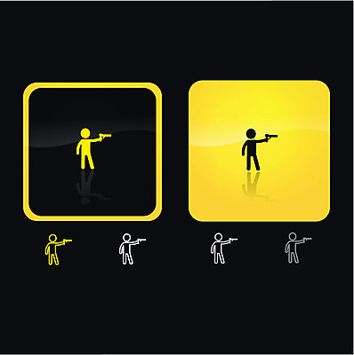 아이콘 문자 기호 스포츠 상징 버튼 사람없음 그래픽 픽토그램 운동 총 심볼 픽토그램아이콘 그림 사격 2D아이콘 AI파일 무기 건강 파일형식 벡터