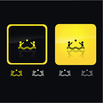 아이콘 문자 기호 스포츠 상징 공 버튼 수영장 사람없음 그래픽 픽토그램 운동 심볼 픽토그램아이콘 그림 수구 2D아이콘 AI파일 건강 여름스포츠 파일형식 벡터