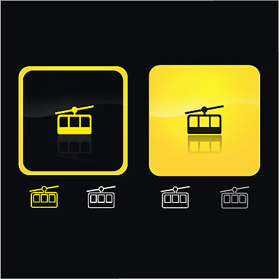 아이콘 문자 기호 교통수단 상징 교통 버튼 사람없음 그래픽 픽토그램 심볼 픽토그램아이콘 그림 케이블카 2D아이콘 AI파일 파일형식 벡터